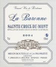 Etiquette Baronne petite