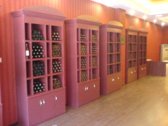 Etalage de vins