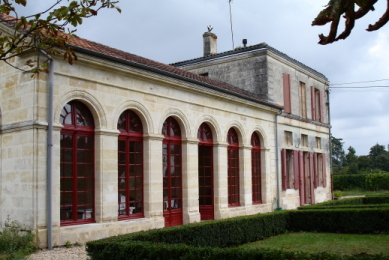 Facade arriere du Chateau Condat