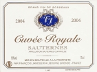 Etiquette Cuvée Royale petite