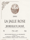 Etiquette La Jalle Rose petite
