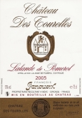 Etiquette Château des Tourelles petite